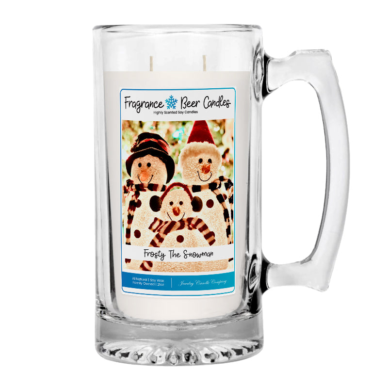 Frosty The Snowman Fragrance Beer Candle
