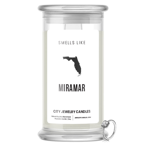 Smells Like Miramar City Jewelry Candles