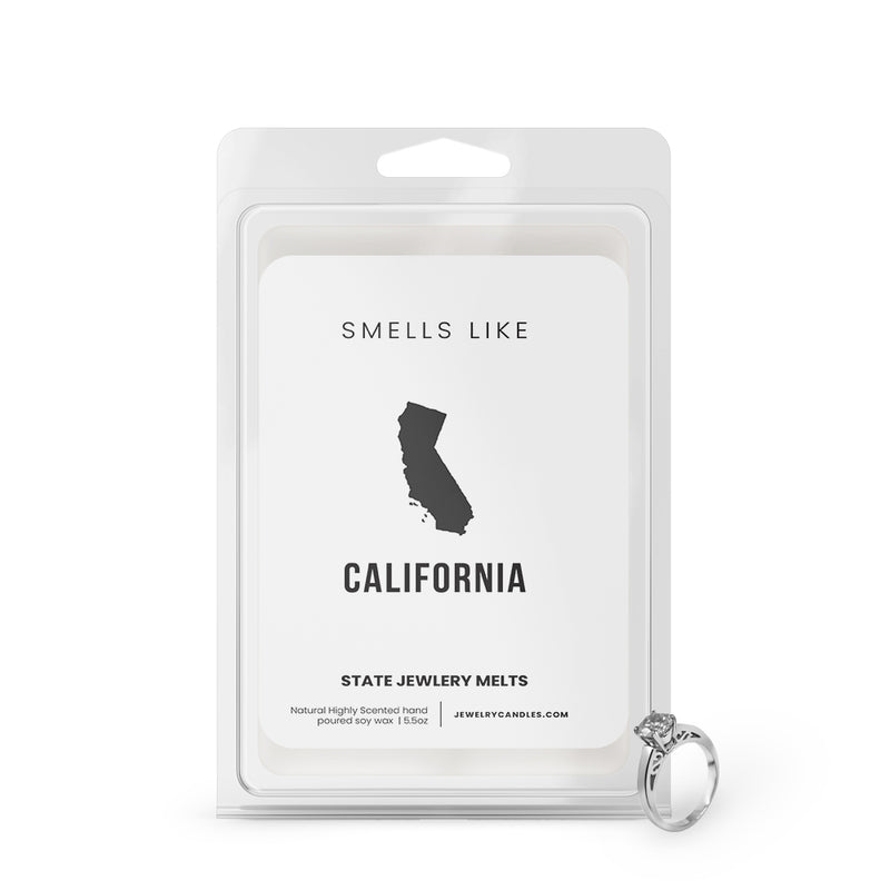 Smells Like California State Jewelry Wax Melts