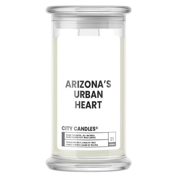 Arizona's Urban Heart City Candle
