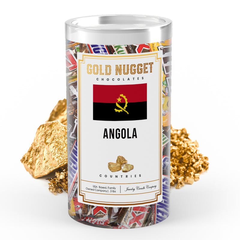 Angola Countries Gold Nugget Chocolates