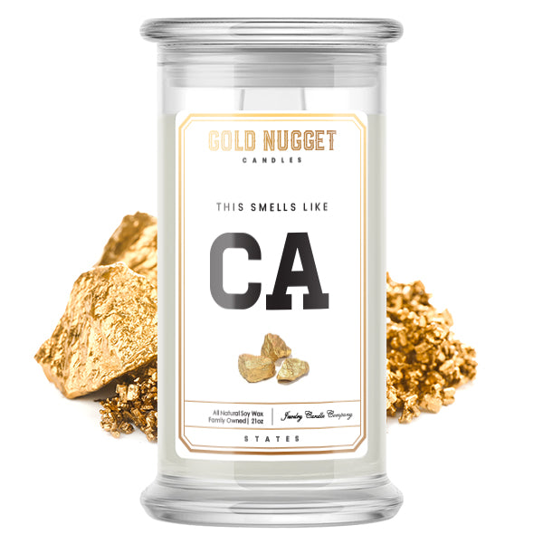 This Smells Like CA State Gold Nugget Candles