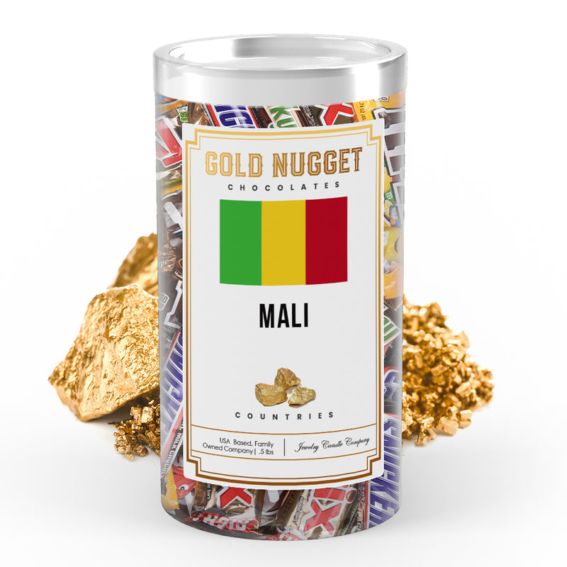 Mali Countries Gold Nugget Chocolates