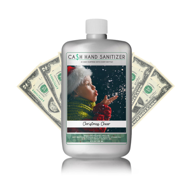 Christmas Cheer Cash Hand Sanitizer