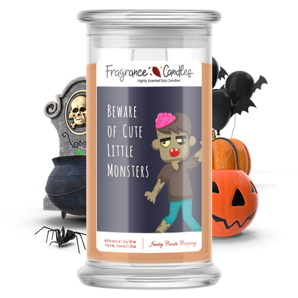 Beware of cut little monsters Fragrance Candle