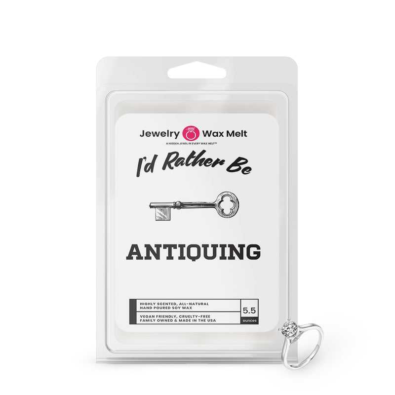 I'd rather be Antiquing Jewelry Wax Melts
