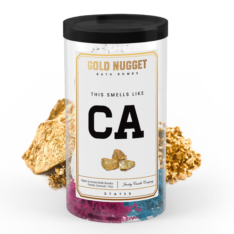 This Smells Like CA State Gold Nugget Bath Bombs