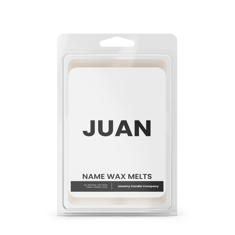 JUAN Name Wax Melts
