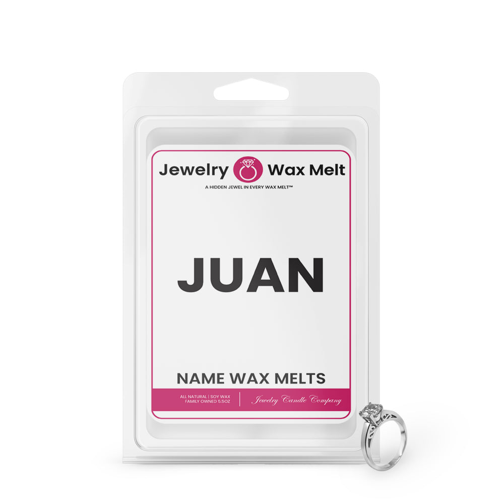JUAN Name Jewelry Wax Melts