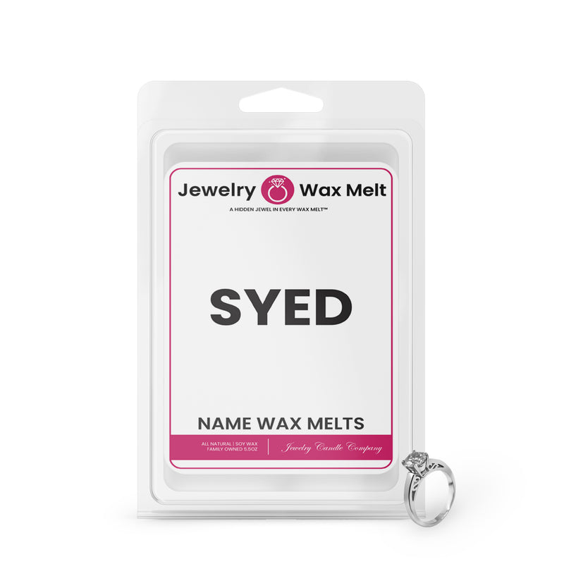 SYED Name Jewelry Wax Melts