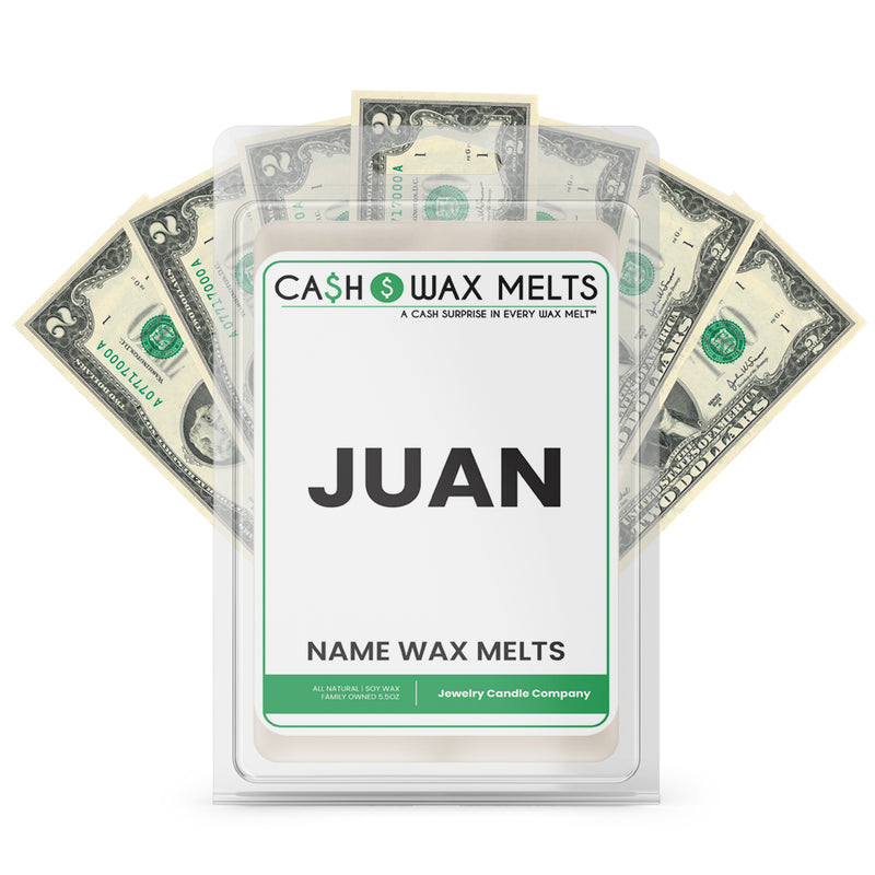 JUAN Name Cash Wax Melts