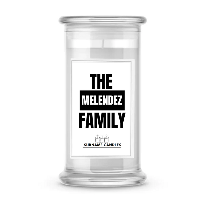 The Melendez Family | Surname Candles