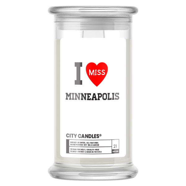I miss Minneapolis City  Candles