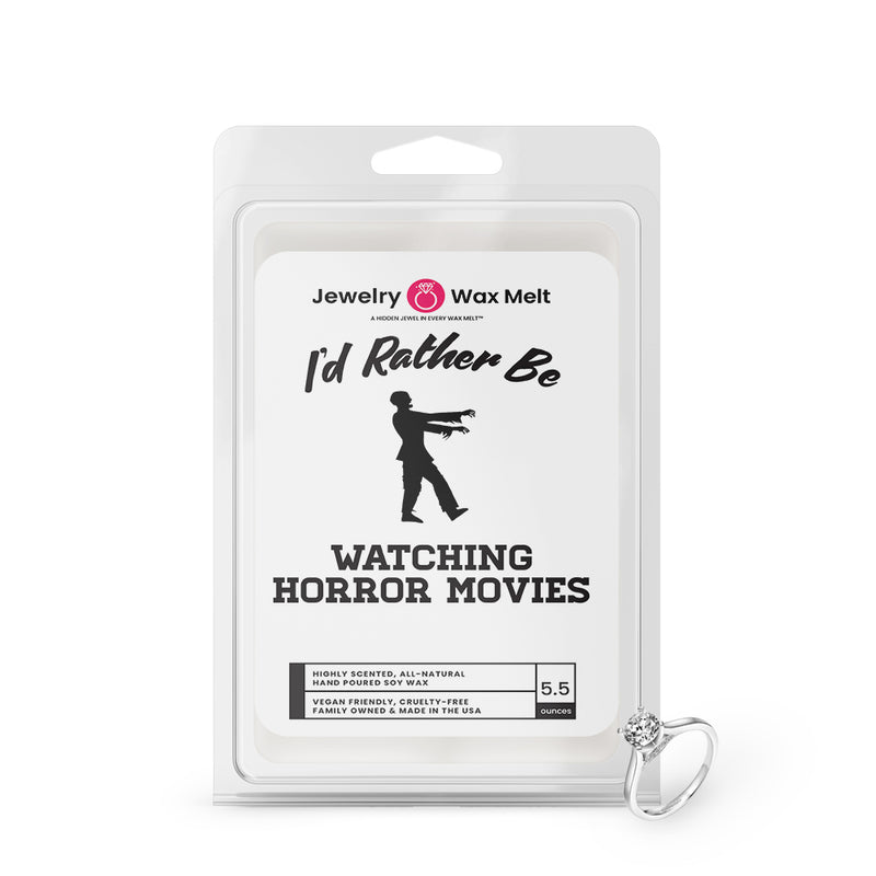 I'd rather be Watching Horror Movies Jewelry Wax Melts