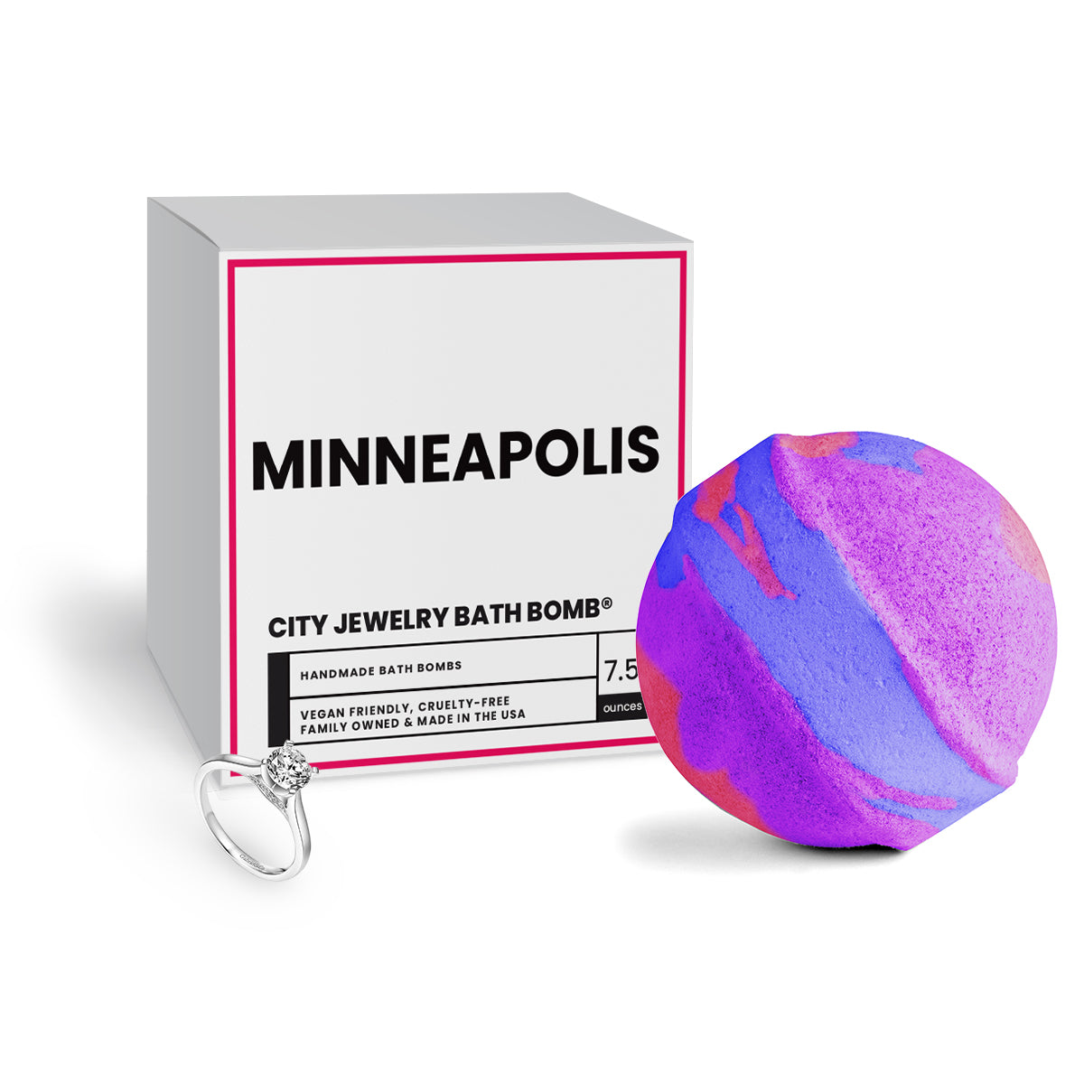 Minneapolis City Jewelry Bath Bomb