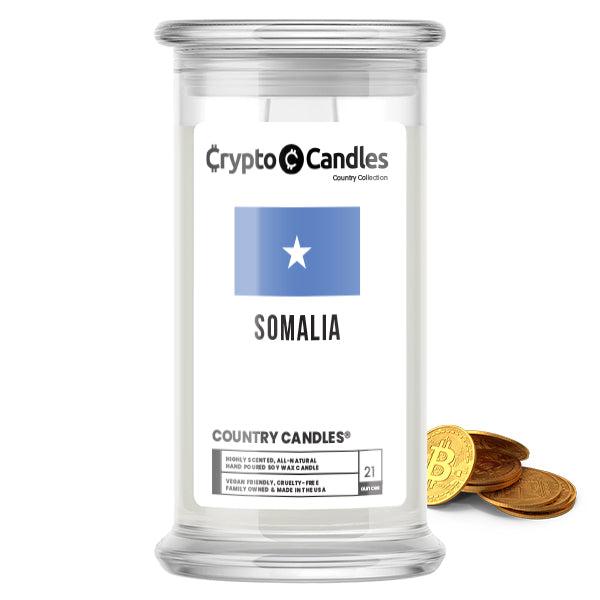 Somalia Country Crypto Candles