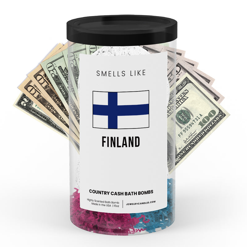 Smells Like Finland Country Cash Bath Bombs