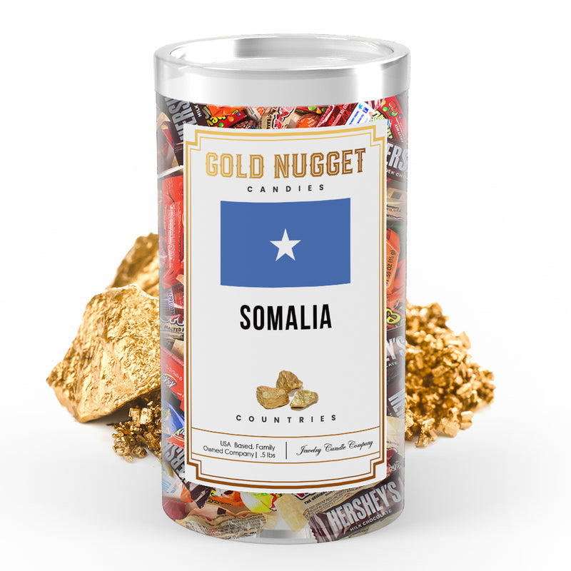 Somalia Countries Gold Nugget Candy