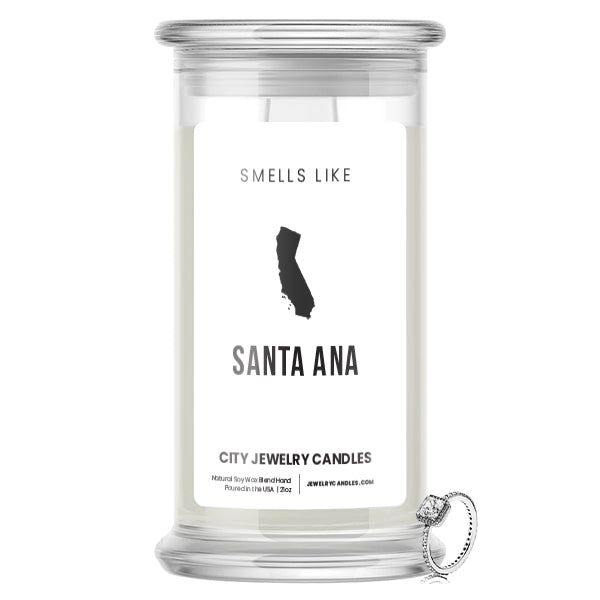 Smells Like Santa Ana City Jewelry Candles