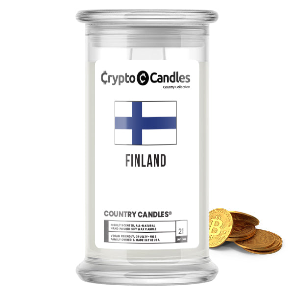 Finland Country Crypto Candles