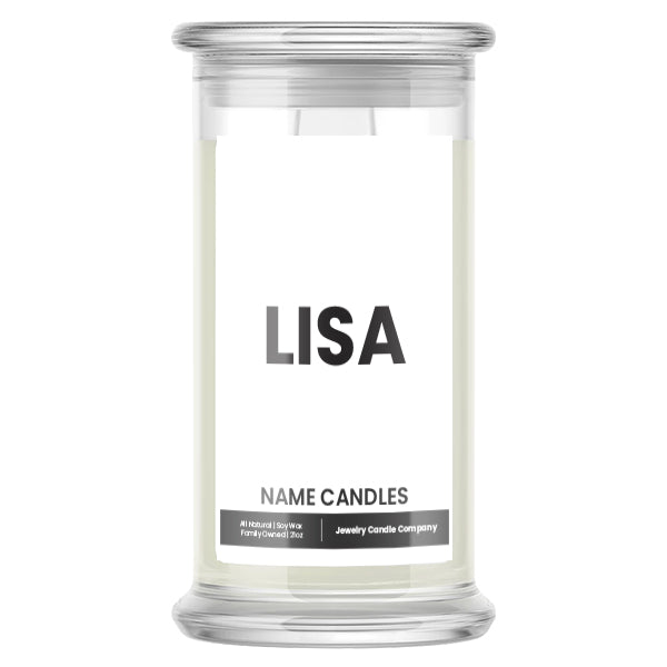 LISA Name Candles