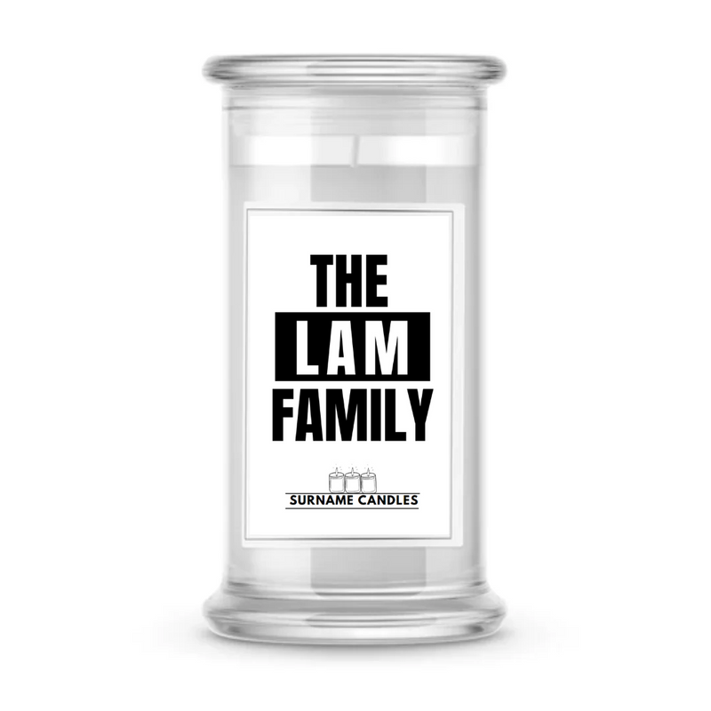 The Lam Family | Surname Candles