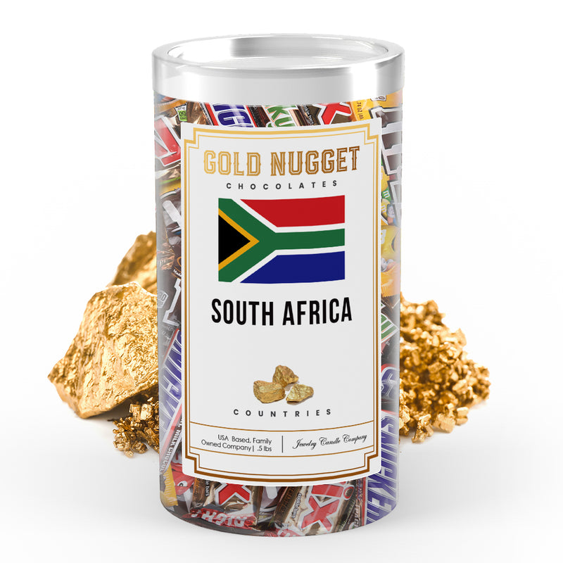 South Africa Countries Gold Nugget Chocolates