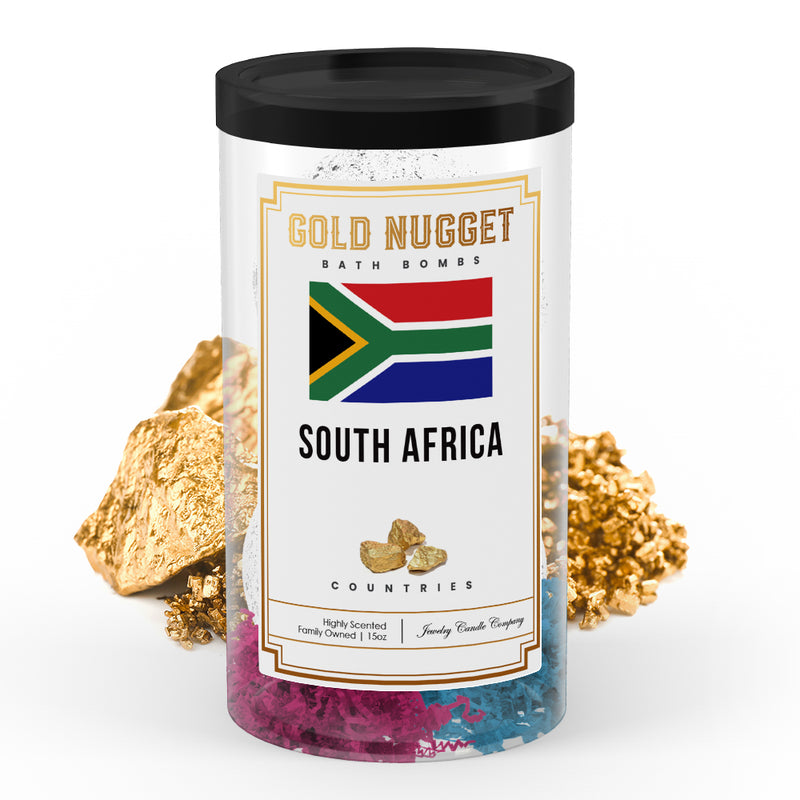 South Africa Countries Gold Nugget Bath Bombs