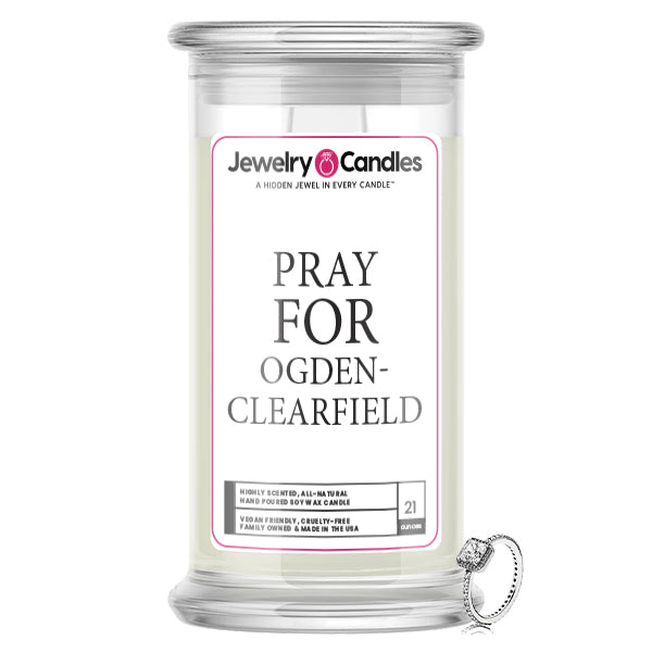 Pray For Ogden Clearfield Jewelry Candle