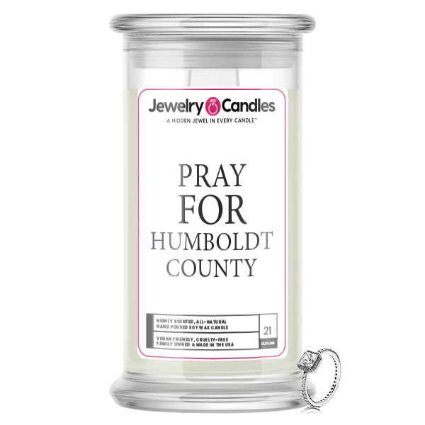 Pray For Humboldt County Jewelry Candle
