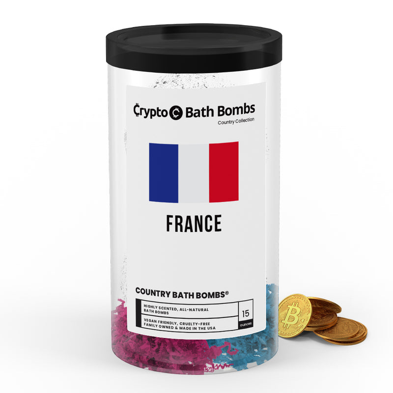 France Country Crypto Bath Bombs