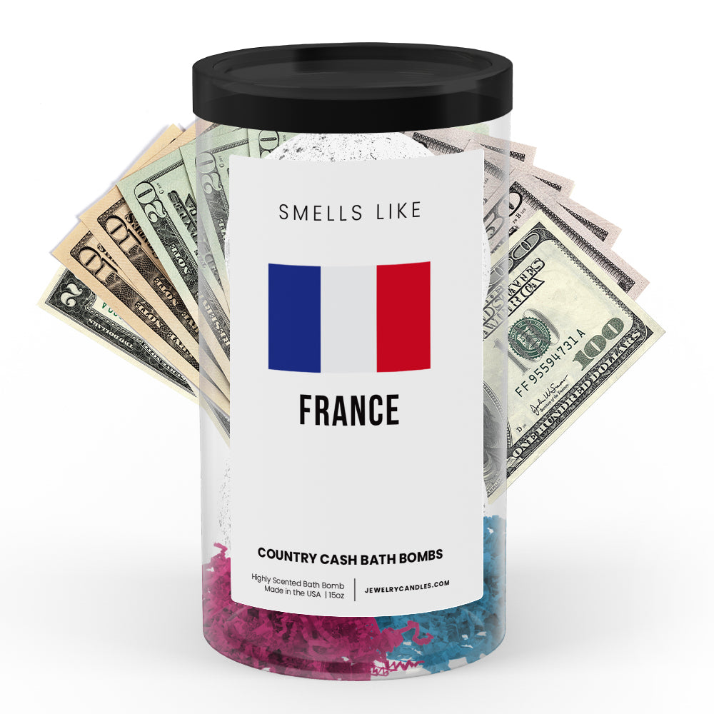 Smells Like France Country Cash Bath Bombs