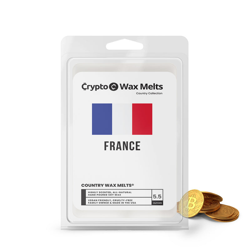 France Country Crypto Wax Melts