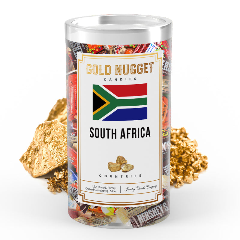 South Africa Countries Gold Nugget Candy