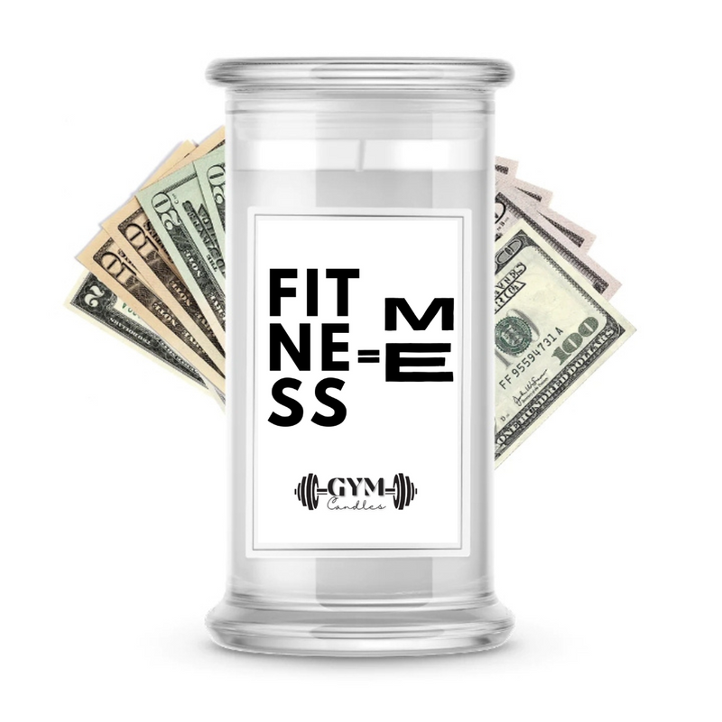 FITNESS=ME | Cash Gym Candles