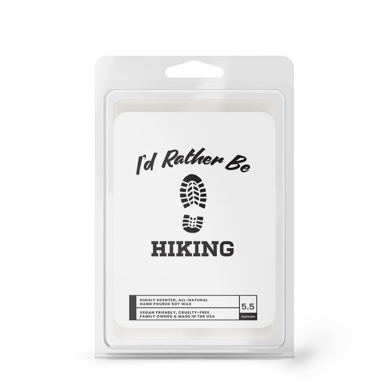I'd rather be Hiking Wax Melts