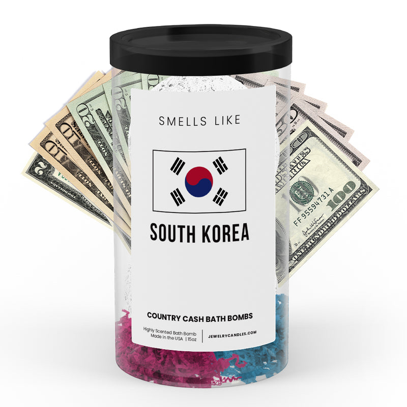 Smells Like South Korea Country Cash Bath Bombs