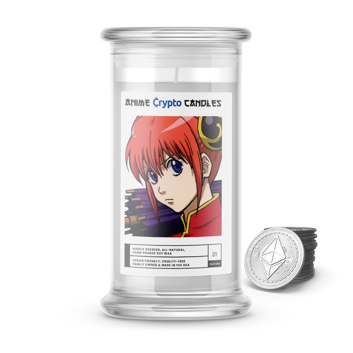 Kagura (神楽) - Crypto Anime Candles