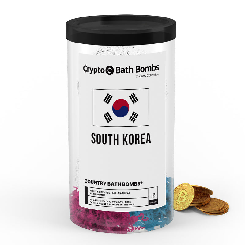South Korea Country Crypto Bath Bombs