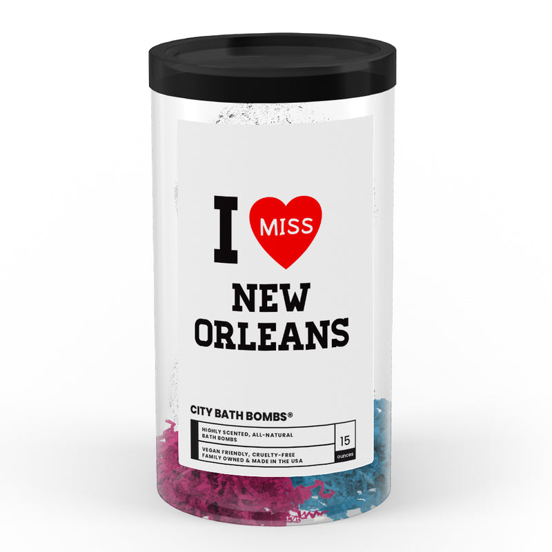I miss New Orleans City Bath Bombs