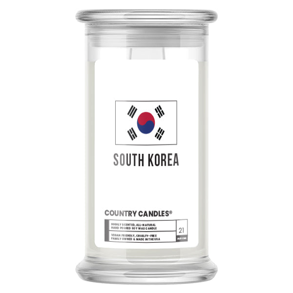 South Korea Country Candles