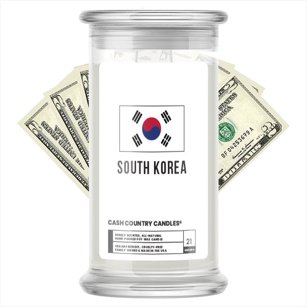 south korea cash candle