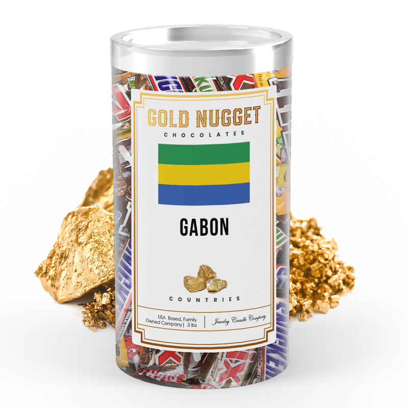 Gabon Countries Gold Nugget Chocolates