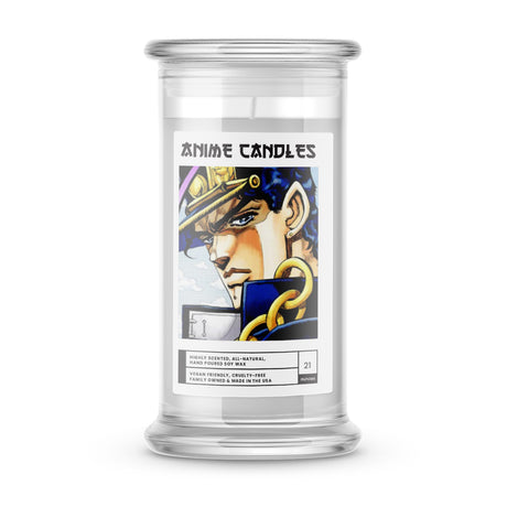 kuujou, joutarou anime candles