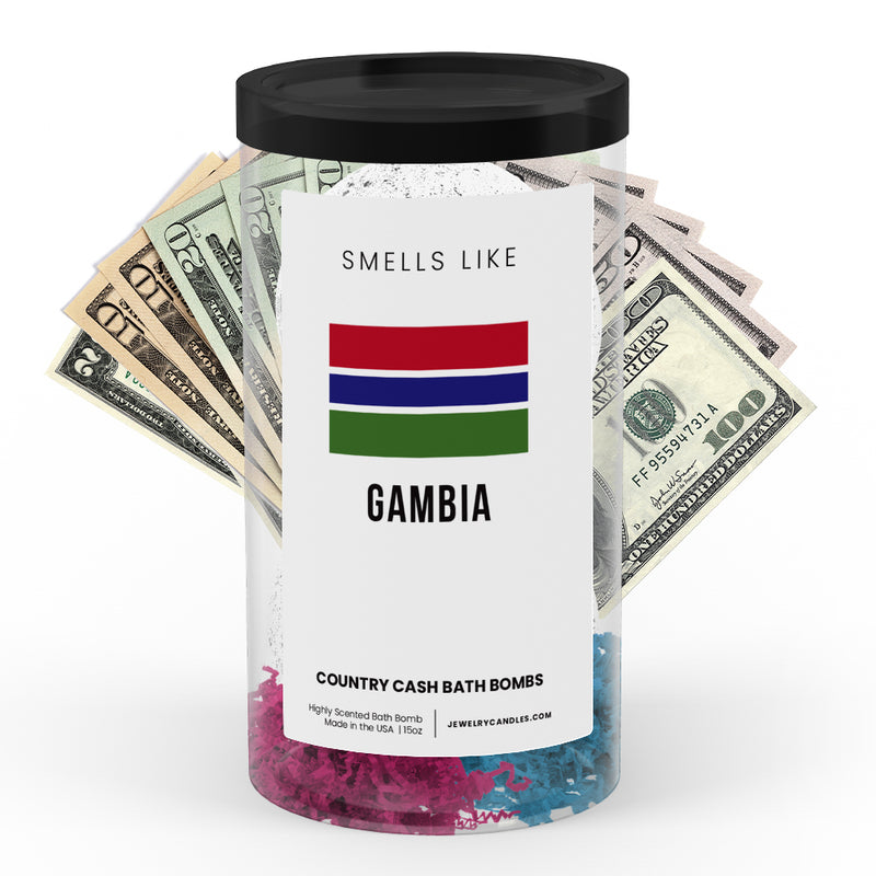Smells Like Gambia Country Cash Bath Bombs