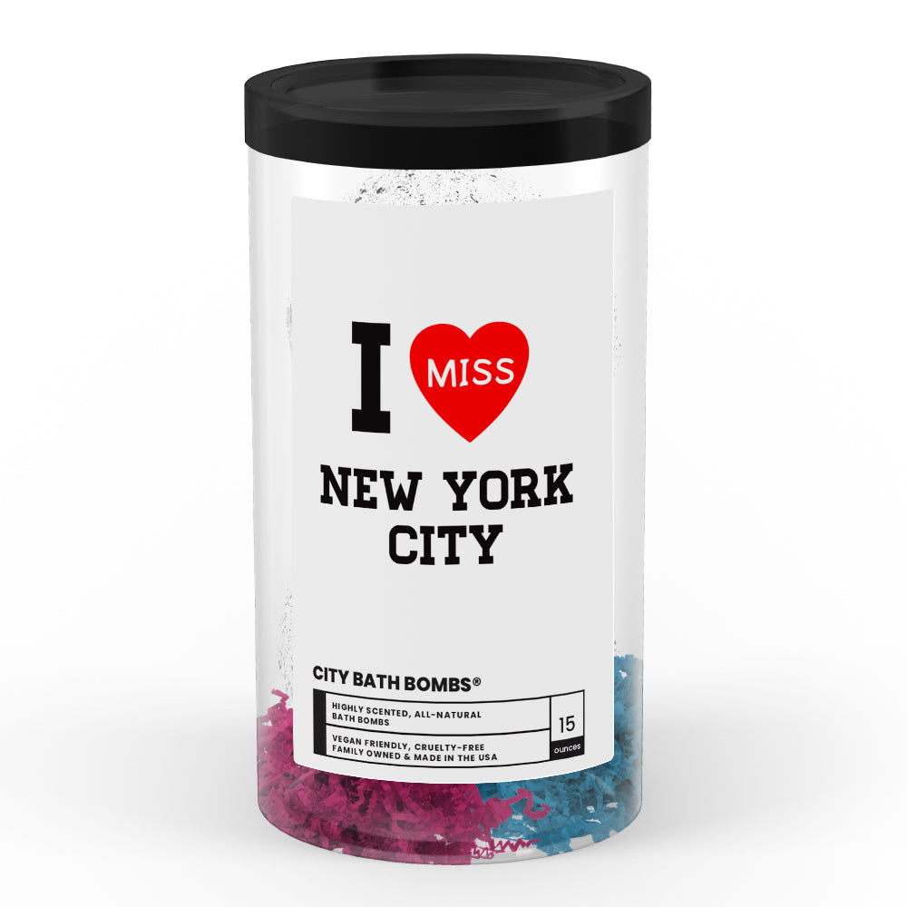 I miss New York City Bath Bombs