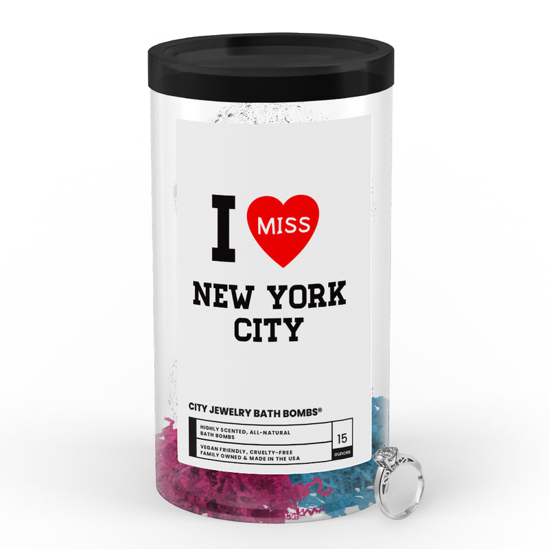 I miss New York City Jewelry Bath Bombs