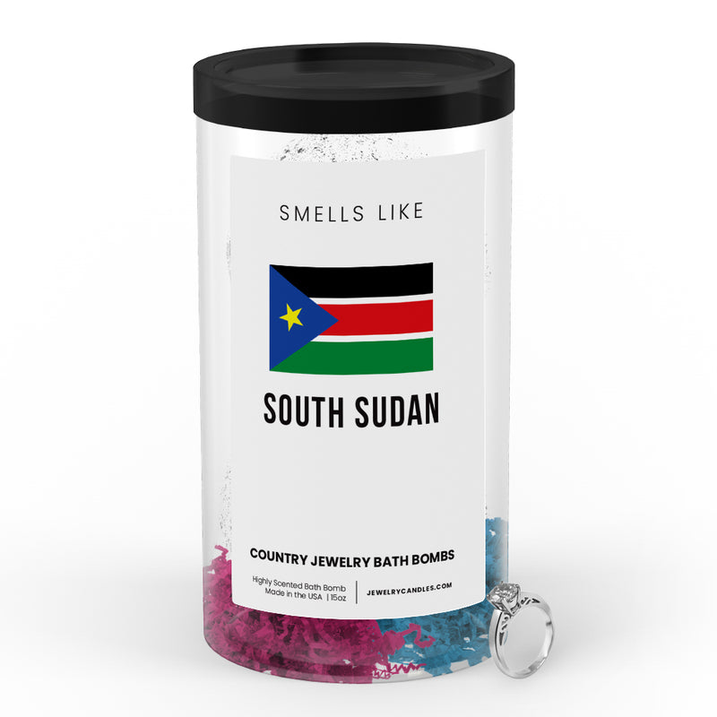 Smells Like South Sudan Country Jewelry Bath Bombs