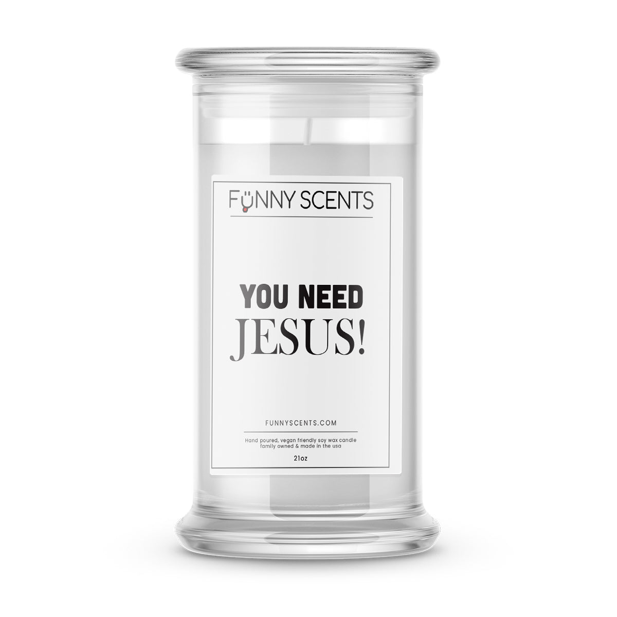 You need Jesus Funny Candles