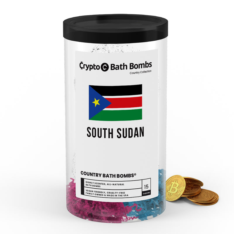 South Sudan Country Crypto Bath Bombs